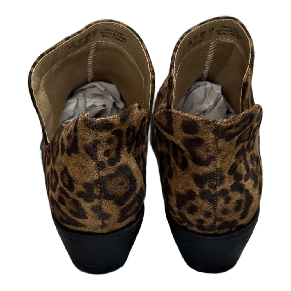 LifeStride Payton 2 Leopard Print Ankle Booties Size 10 - Picture 4 of 9